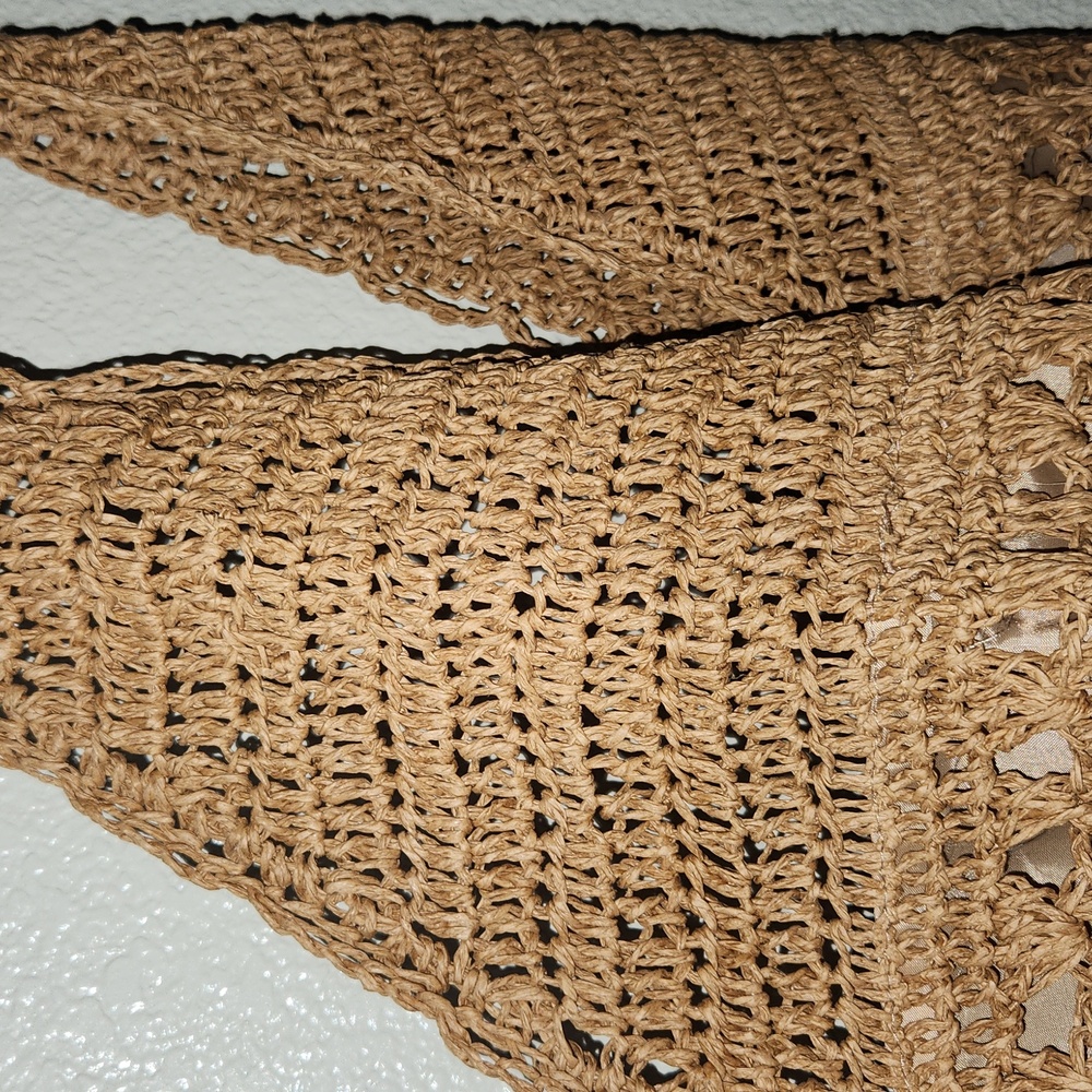 NWOT Woven Boho Crossbody Bag - Picture 5 of 9